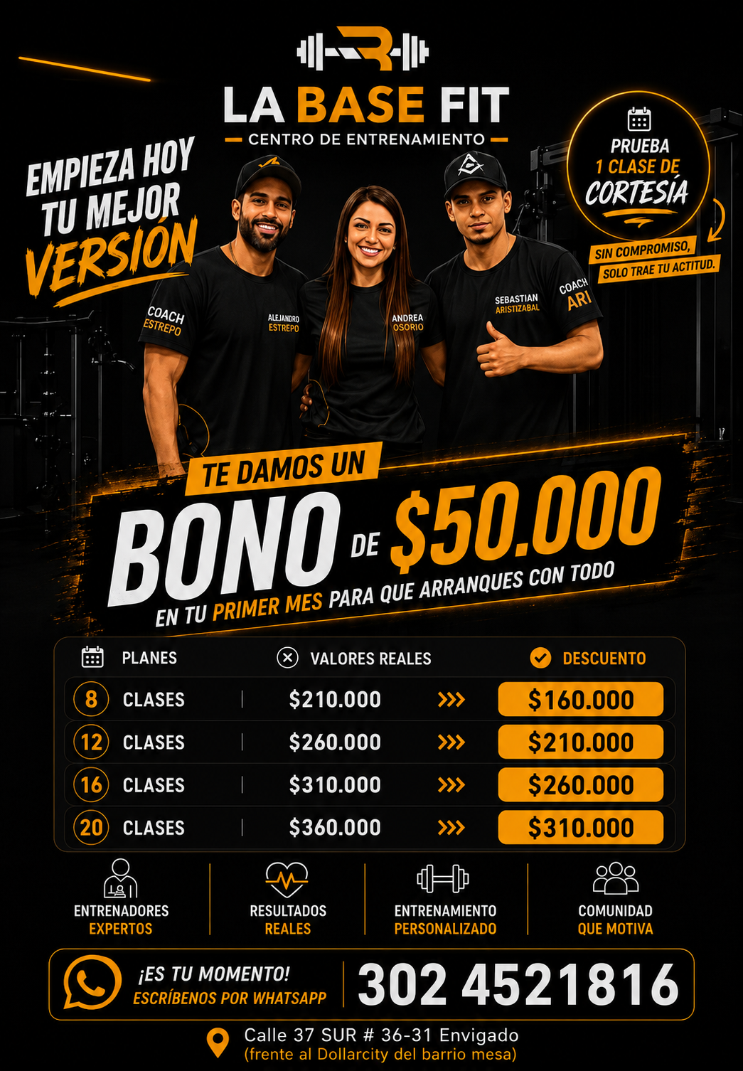 Promoción de La Base Fit